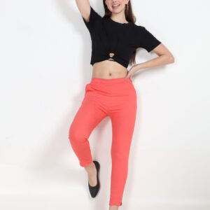Peach Cigarette Pant